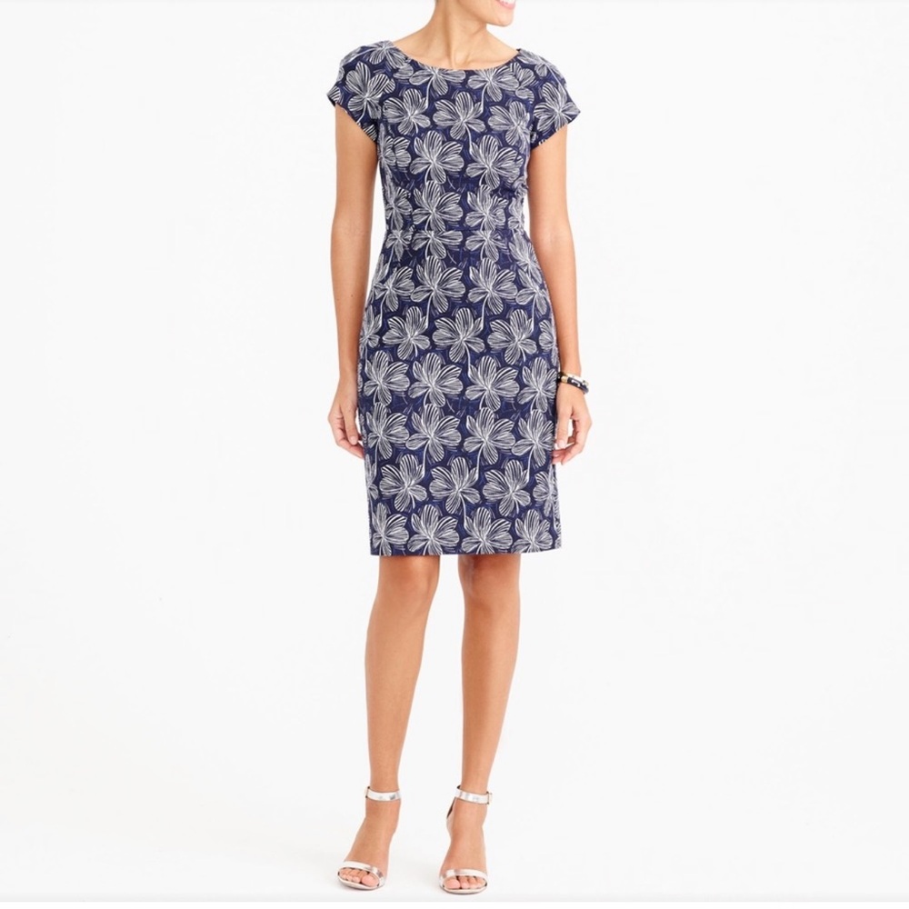 J crew Basketweave Dress size 0 - Picture 2 of 9
